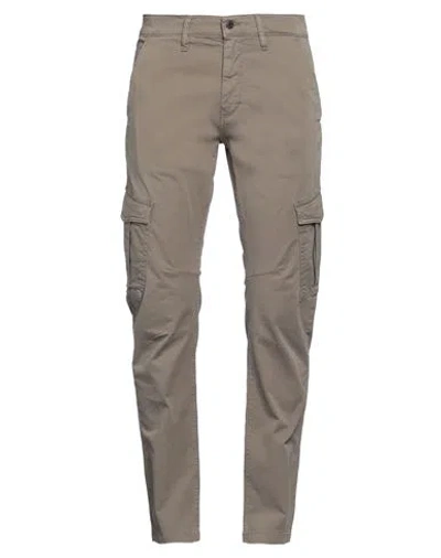 Guess Man Pants Military Green Size 31w-32l Cotton, Elastane