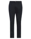 Guess Man Pants Midnight Blue Size 31 Cotton, Elastane In Navy Blue