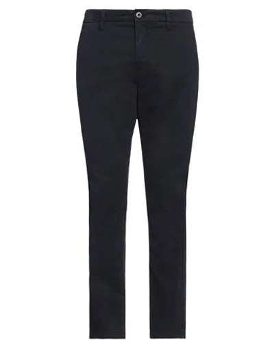 GUESS GUESS MAN PANTS NAVY SIZE 29W-32L COTTON, ELASTANE