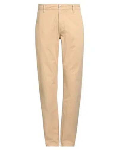 Guess Man Pants Sand Size 31w-32l Cotton