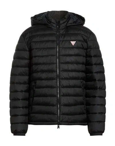 Guess Man Puffer Black Size L Polyamide