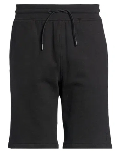 Guess Man Shorts & Bermuda Shorts Black Size L Cotton, Polyester