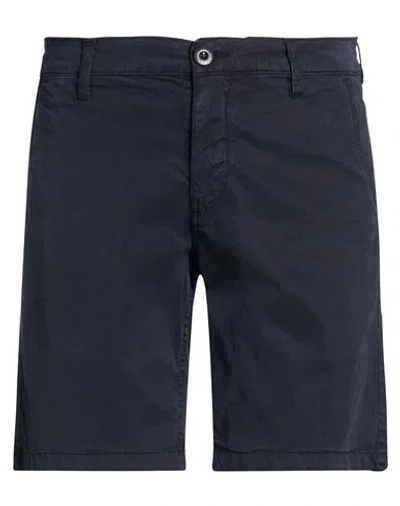 Guess Man Shorts & Bermuda Shorts Navy Size 30 Lyocell, Cotton, Elastane