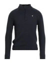 Guess Man Sweater Midnight Blue Size Xs Acrylic, Wool