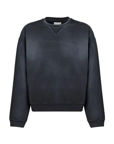 Guess Man Sweatshirt Black Size S Cotton