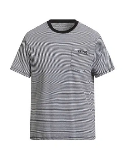 Guess Man T-shirt Black Size L Cotton
