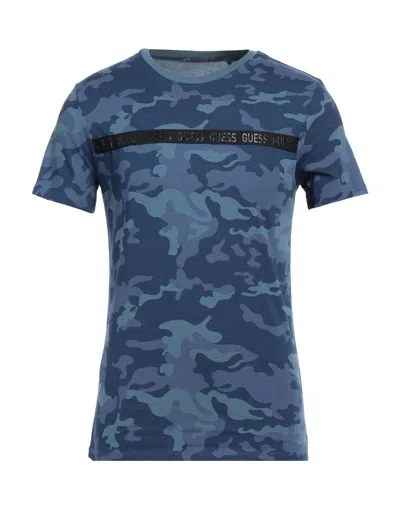 Guess T-shirts In Blue