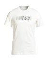 Guess Man T-shirt Off White Size S Cotton