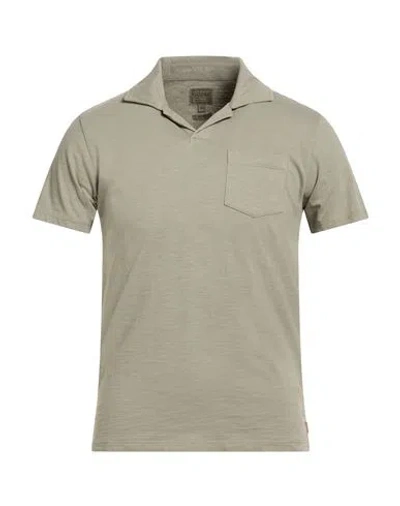 Guess Man T-shirt Sage Green Size S Cotton