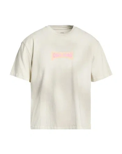 Guess Man T-shirt Light Grey Size L Cotton In White
