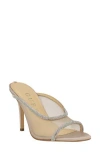 Guess Mansa Mesh Sandal In Light Natural