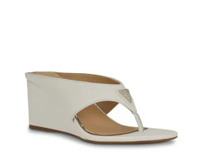 Guess Marchon Wedge Sandal In Multi