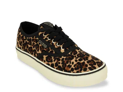 Guess Marghet Sneaker In Animal Print