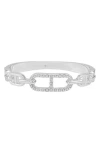 Guess Mariner Link Bracelet In Metallic