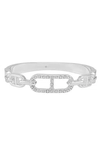 Guess Mariner Link Bracelet In Silver