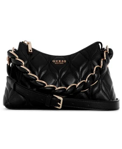 Guess Maxine Mini Shoulder Bag In Black
