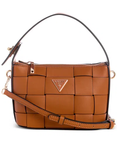 Guess Maylee Mini Woven Hobo Bag
