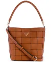 Guess Maylee Woven Bucket Bag