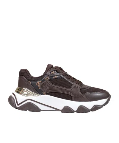 Guess Mazzy Logo Running Shoes In Black