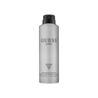 Guess Men's 1981 Body Spray 6.0 oz Fragrances 085715005441 In Gray