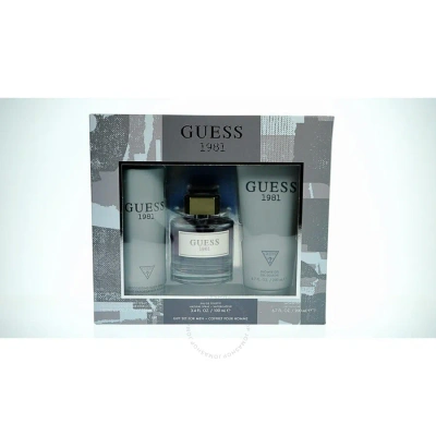 Guess Men's 1981 Gift Set Fragrances 085715329998 In Violet