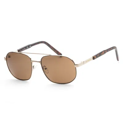 Guess Men's 57mm Gold Sunglasses Gf0250-32e In Beige