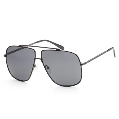 Guess Men's 61mm Grey Sunglasses Gf0239-08a In Black