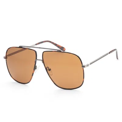 Guess Men's 61mm Grey Sunglasses Gf0239-14e In Multi