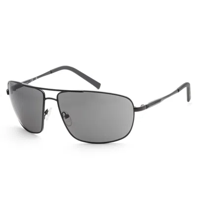Guess Men's 66mm Black Sunglasses Gf0232-02a In Metallic