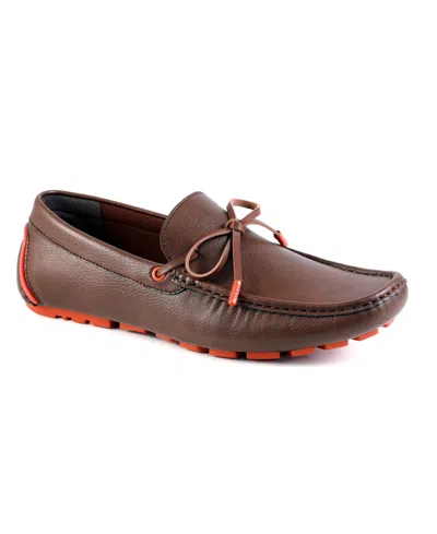 Guess Men's Almer Bow Detailed Driving Loafers