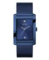 Guess Men's Analog Blue Mesh Watch, 34mm