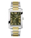 Guess Men's Analog Two-tone Stainless-steel Watch, 34mm