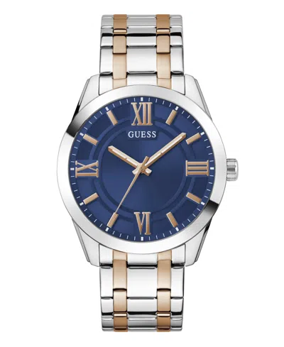 Guess Men's Analog Two-tone Stainless-steel Watch, 44mm