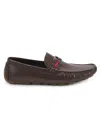 Guess Men's Askers Faux Leather Loafers In Brown