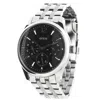 Guess Men's Asset Black Dial Watch In Black