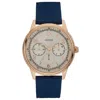 Guess Men's Aviator White Dial Watch In White