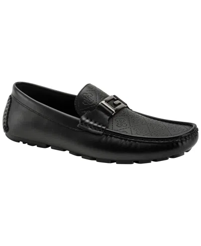 Guess Men's Ayova Dress Driving Loafers In Black