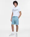 Guess Men's Baron Textured Knit Shorts In Traditional Khaki