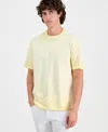 Guess Men's Basic Logo T-shirt In Yellow