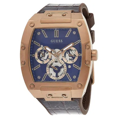 Guess Men's Classic Blue Dial Watch