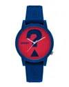 Guess Men's Red Dial Watch