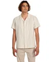 Guess Men's Cooper Stripe Shirt In Neutral
