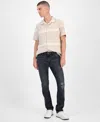 Guess Men's Davis Slim Straight Jeans In Blue