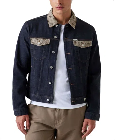 Guess Men's Dillon Jacket In Blue