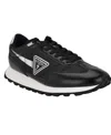 Guess Men's Dorion Lace Up Fashion Jogger Sneakers In Black