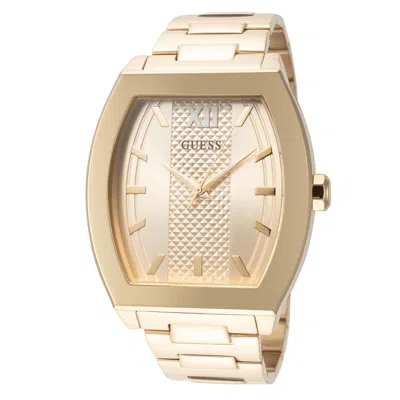Guess Men's Elegance 42mm Quartz Watch Gw0705g3 In Gold