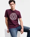 Guess Men's Embroidered Big G Logo T-shirt In Multi
