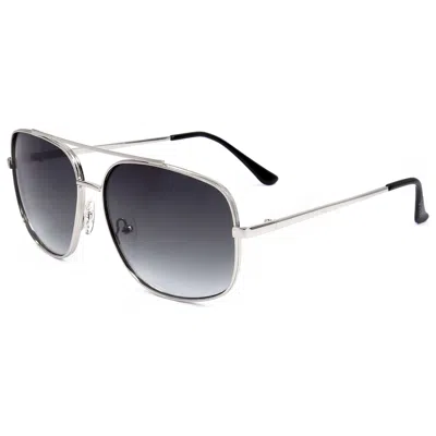 Guess Men's Factory 60mm Sunglasses In Silver