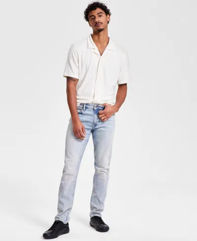 Guess Men's Finnley Slim Fit Tapered Leg Stretch Jeans In Valley