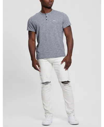 Guess Men's Finnley White Tapered Jeans